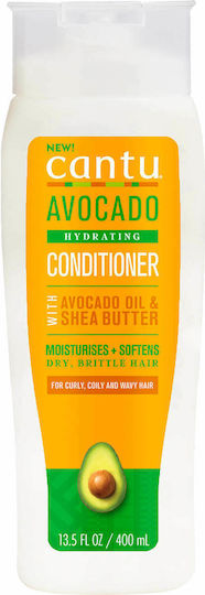 Cantu Avocado Conditioner Hydration for Curly Hair 400ml