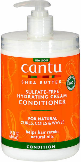 Cantu for Natural Hair Conditioner Feuchtigkeitsspendend für Alle Haartypen 709gr