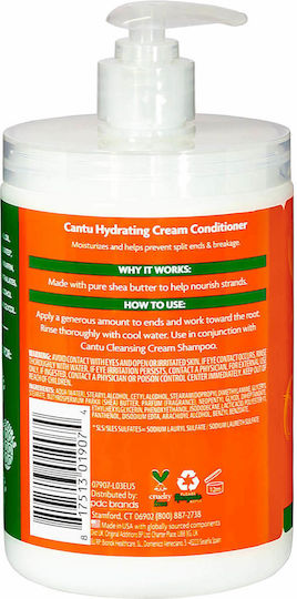 Cantu for Natural Hair Conditioner Feuchtigkeitsspendend für Alle Haartypen 709gr