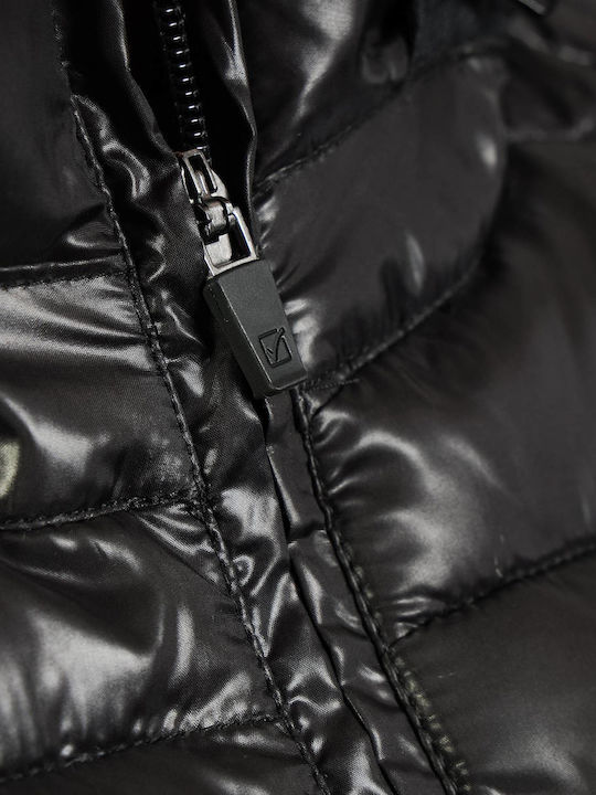 Winter Jacke Puffer Schwarz