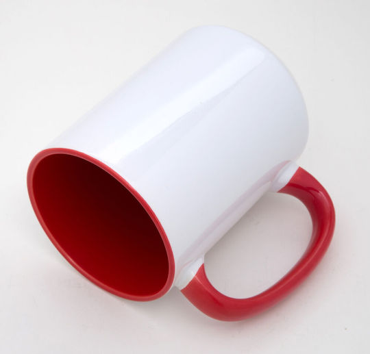 Koupakoupa Mug Ceramic Red 450ml