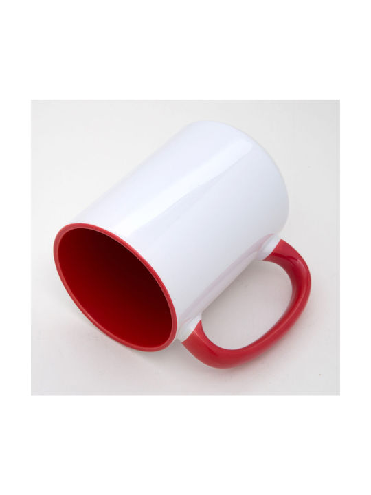 Koupakoupa Mug Ceramic Red 450ml