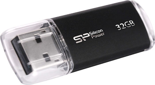 Silicon Power 32GB USB 2.0 USB-Stick Schwarz