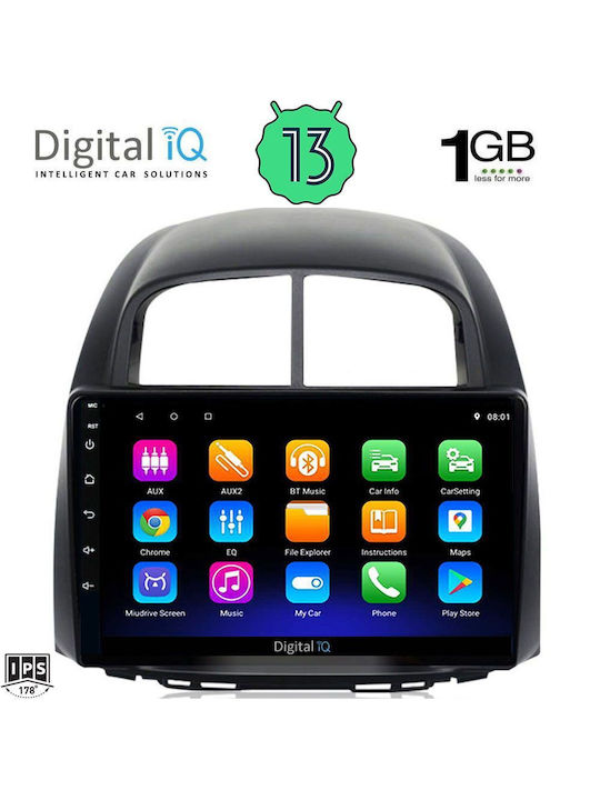 Digital IQ Car Audio System for Daihatsu Sirion 2006-2012 (Bluetooth/USB/AUX/WiFi/GPS/Apple-Carplay/Android-Auto) with Touch Screen 10"