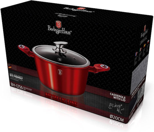 Berlinger Haus Metallic Line Βαθιά Κατσαρόλα από Αλουμίνιο 4lt / 24cm