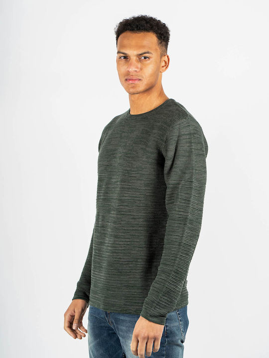 Marcus Men's Long Sleeve Sweater Green