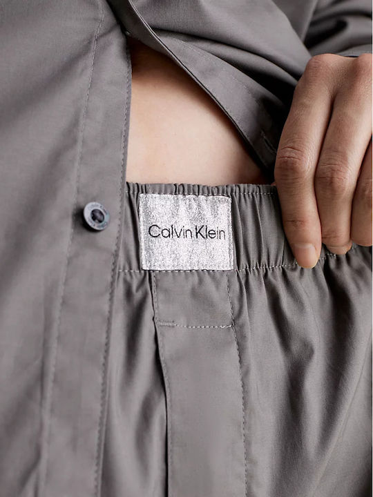 Calvin Klein Winter Women's Pyjama Set Gray