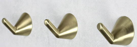 Roline Wandhalterung Metall Gold 5x5x5.5cm