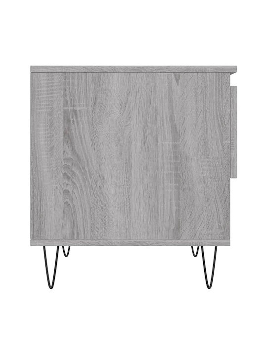 Square Side Table Wooden Grey Sonoma L50xW46xH50cm.