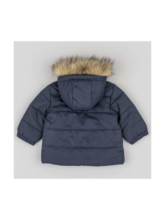 Losan Kids Quilted Jacket Navy Blue