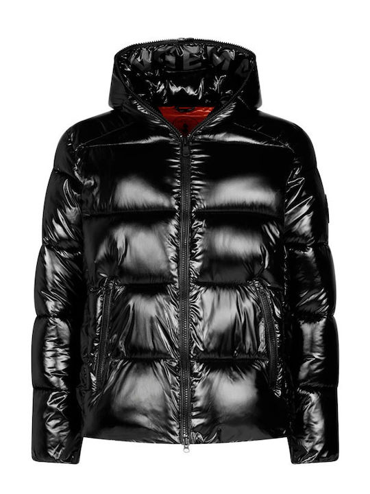 Geacă de iarnă Puffer Negru