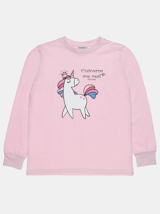 Alouette Kids Pyjamas Winter Cotton Pink