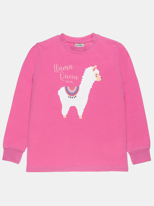 Alouette Kids Pyjamas Winter Cotton Pink