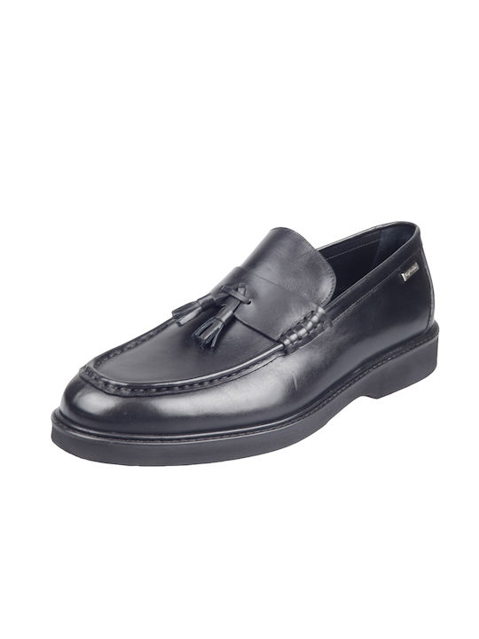 Guy Laroche Men's Leather Loafers Black