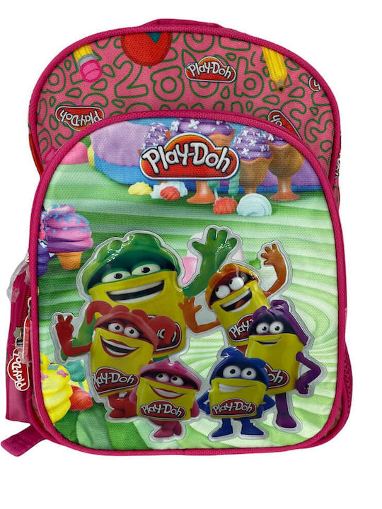 Paxos Play-doh School Bag Backpack Kindergarten in Pink color