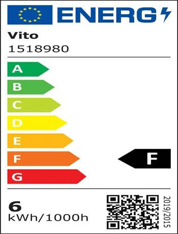 Vito Λάμπα LED 6W για Ντουί G9 Θερμό Λευκό 579lm
