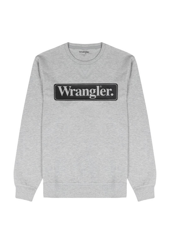 Wrangler Herren Sweatshirt Gray