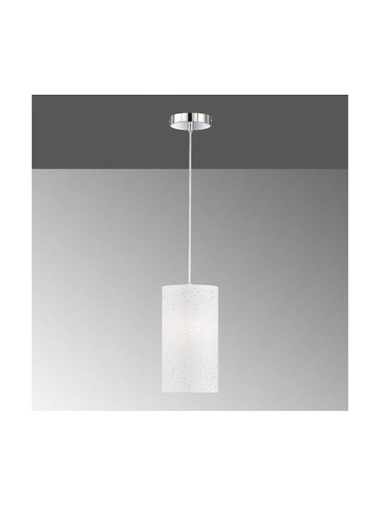 Fischer Honsel Thor Pendant Light Single-Light for Socket E27 White