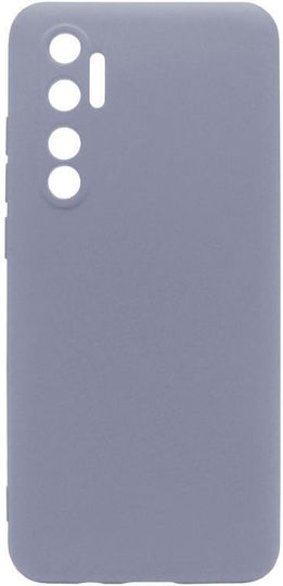 iNOS Liquid Umschlag Rückseite Silikon Gray (Xiaomi Mi Note 10 Lite)