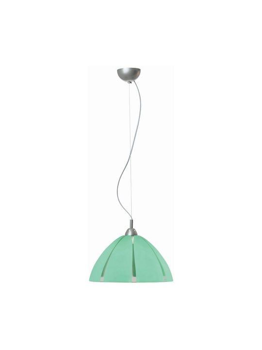 ArkoLight Hängelampe Türkis mit Fassung E27 36x35cm.
