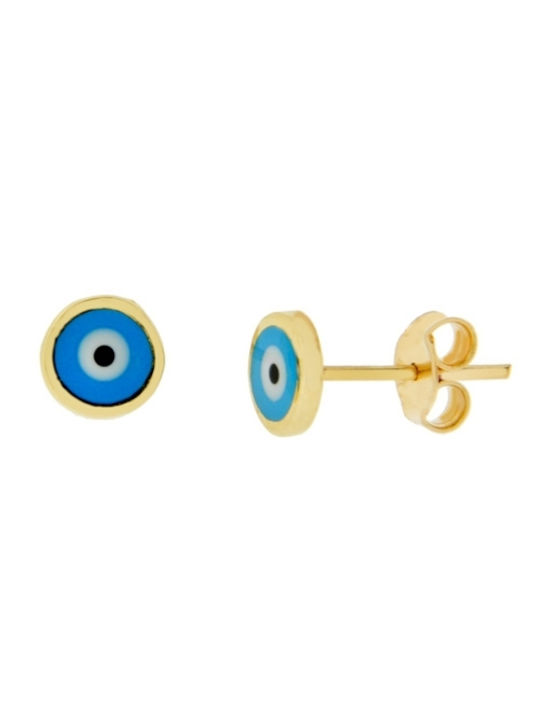 Xrisokosmima Kids Earrings Studs made of Gold