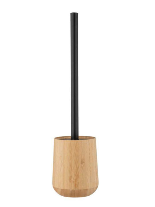Wenko Bamboo Toilet Brush Brown