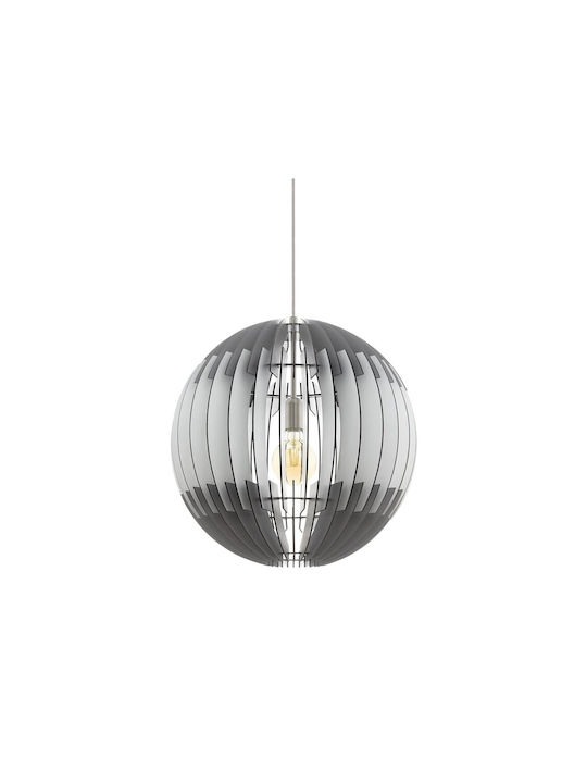 Eglo Olmero Pendant Light Single-Light for Socket E27 Gray