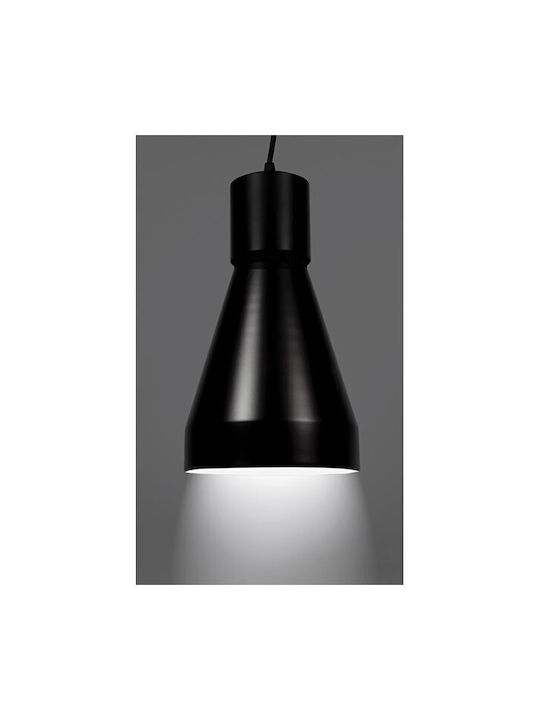 VK Lighting Pendant Light LED Bell Black