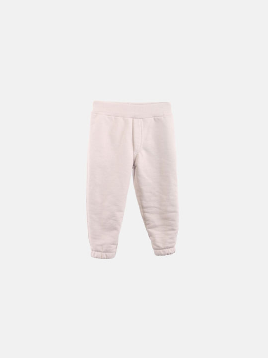 Joyce Kids Sweatpants Set Beige 2pcs