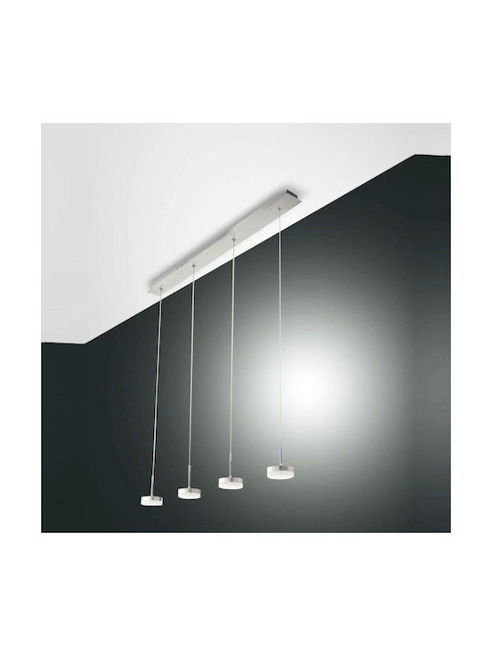 Fabas Luce Dunk Pendant Chandelier Rail Silver