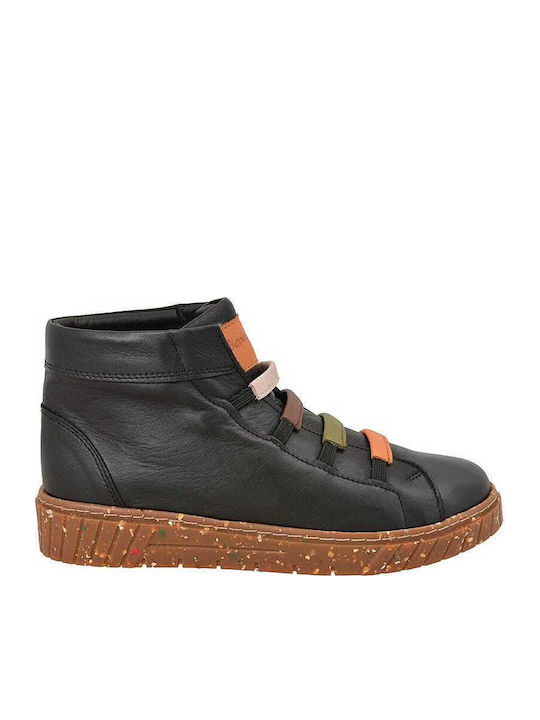 Stiefeletten Damen Khaki
