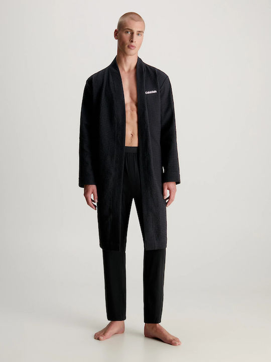 Calvin Klein Men's Winter Pajamas Set Black