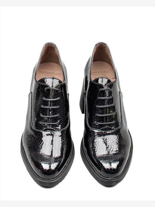 Γυναικεία Μποτάκια Oxfords Μαύρα