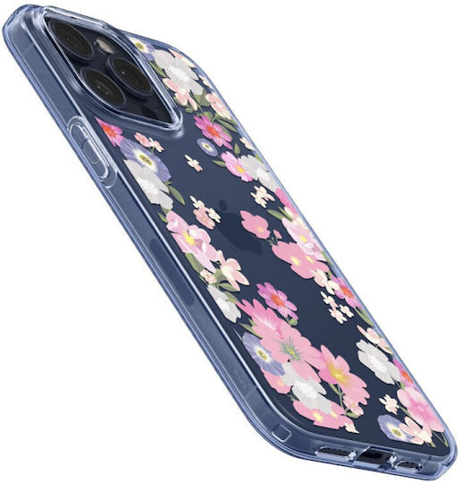 Spigen Liquid Crystal Back Cover Silicone Blossom (iPhone 15 Pro)