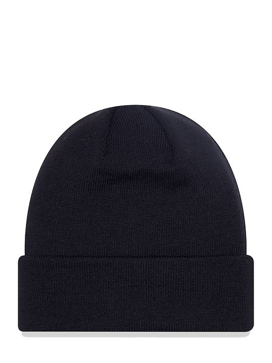 New Era Beanie Unisex Σκούφος Πλεκτός σε Μαύρο χρώμα