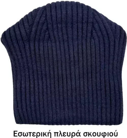 Beanie Beanie Knitted in Blue color