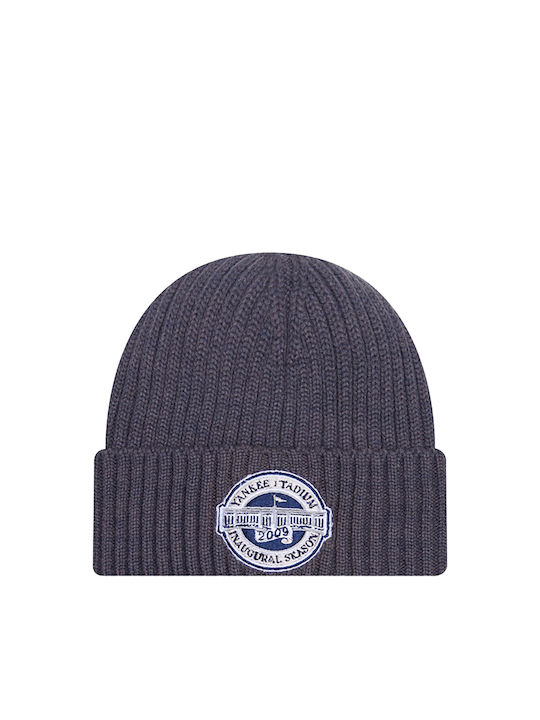 New Era Beanie Unisex Σκούφος Πλεκτός σε Γκρι χρώμα