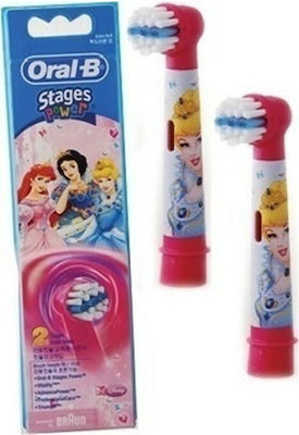 Oral-B Stages Power Replacement Heads for Electric Toothbrush 2pcs Princess