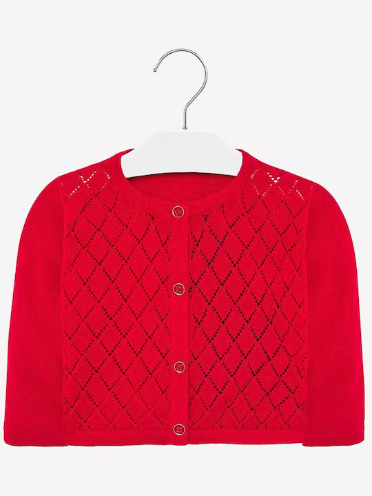 Mayoral Kids Cardigan Red