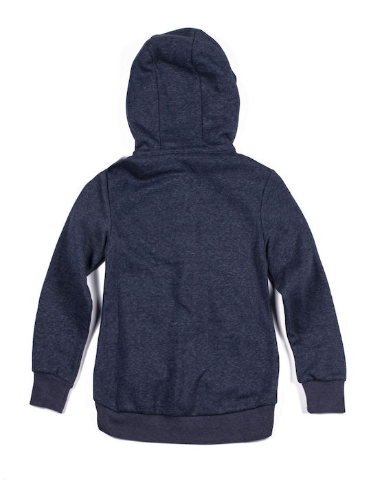 Champion Athletic Kids Cardigan Sweatshirts Navy Blue