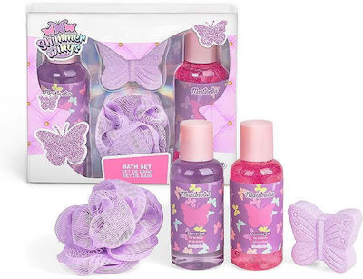 Martinelia Shimmer Wings Bath Set Care Set 100ml 30gr