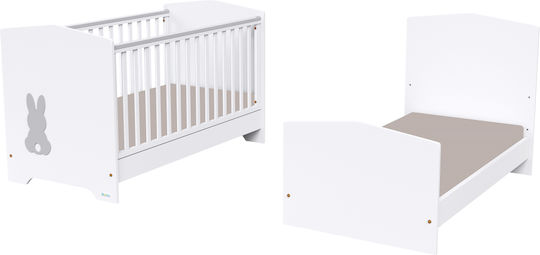 Casababy Πολυμορφική Κούνια Rabbit White & Grey