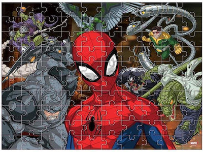 Kids Puzzle Glow In The Dark Spiderman for 4++ Years 100pcs Luna