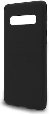 iNOS Soft TPU Silicone Back Cover Black (Galaxy S10)