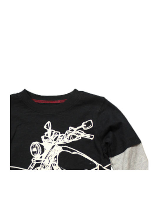 Kids' Shirt Long Sleeve Black