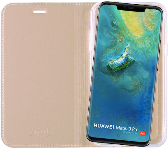 Idol 1991 Prime Magnet Book Piele artificială Auriu (Huawei Mate 20 Pro)