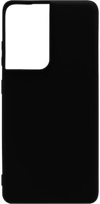 iNOS Liquid Silicone Back Cover Black (Galaxy S21 Ultra 5G)