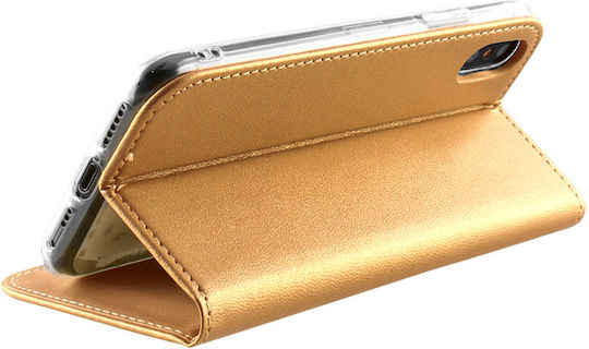 Volte-Tel Pocket Magnet Book Δερματίνης Χρυσό (Galaxy S10)