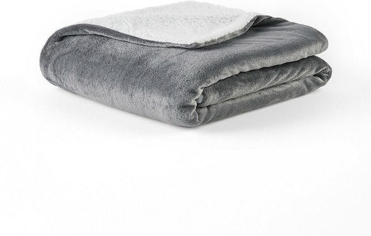 La Redoute Interieurs Armchair Throw 130x170cm Gray