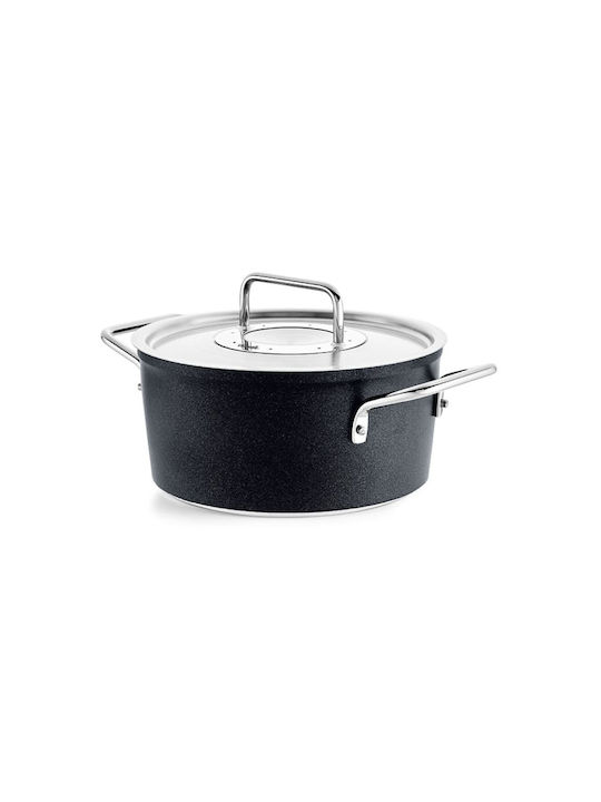 Fissler Adamant Tiefer Topf aus Aluminium 2Es / 18cm 156-114-18-000/0